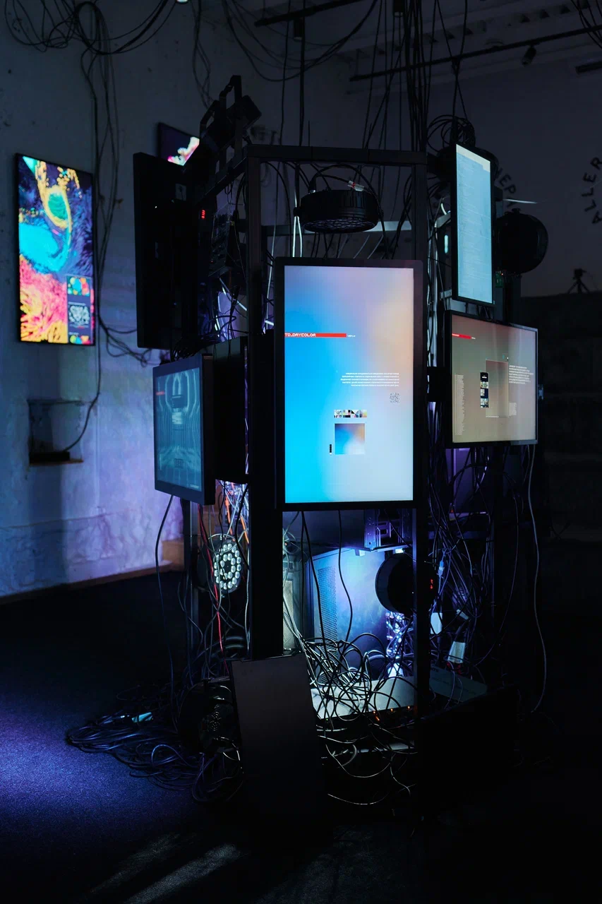 Process Synthesis: 0013 dv prudnikov — exhibition, generativeart, digitalart, jamming-bot